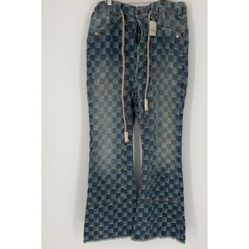 Free People Westerner Bell Botttom Jeans